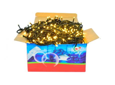 LUCES LED NAVIDEÑAS CALIDO 600L - 39MTS 91257