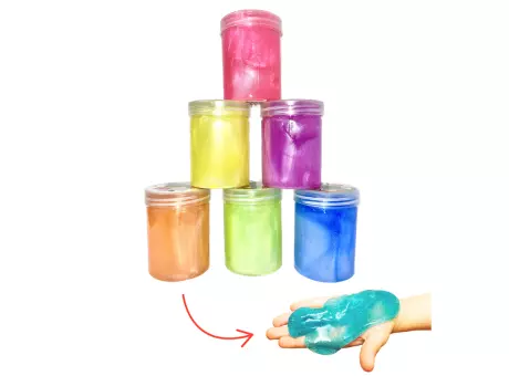 SLIME COLORIDO C/ BRILLO A1274 X1
