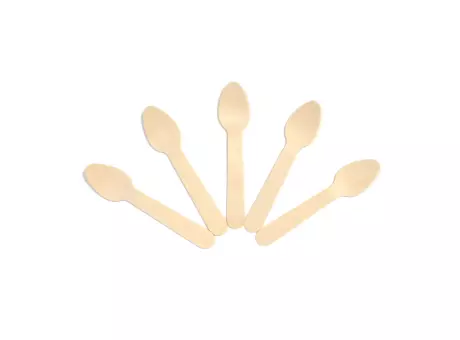 CUCHARA DE MADERA 10P (16CM) NATURAL