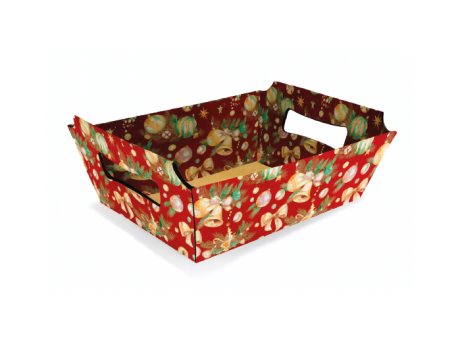 CANASTA NOEL CON MANGO GRD 31024 MARRON