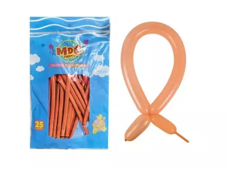 GLOBO MDC CANUDO NARANJA CM02813 X25