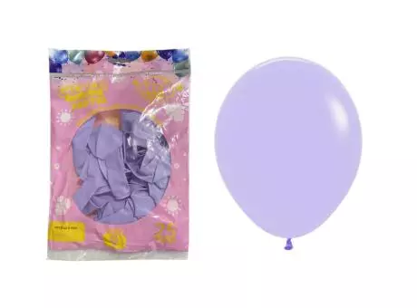 GLOBO MDC PASTEL LILA 9\\"/10\\" X25