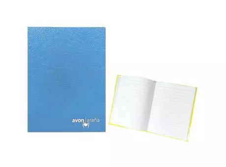 CUADERNO TD ARAÑA 48H 2R - CELESTE