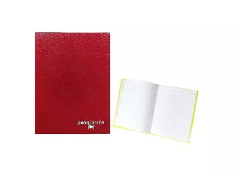 CUADERNO TD ARAÑA 48H 2R - ROJO