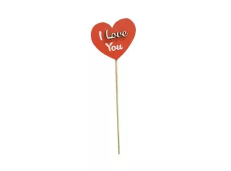 PINK MDF LOVE YOU ROJO 55X65 31168