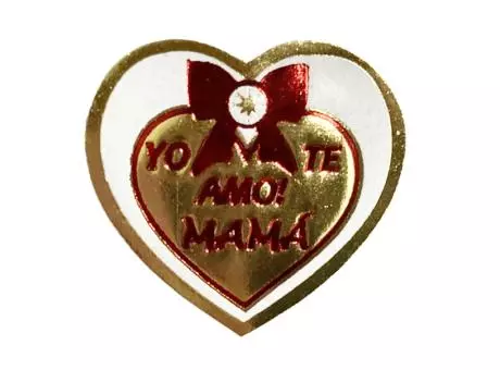 ETIQUETA DEC HOTSTAMP 626 TO TE AMO MAMA C100