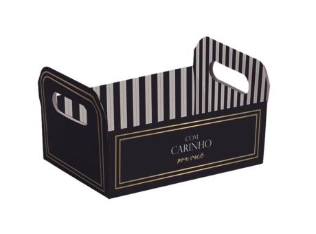 CANASTA DE CARTON MD DECOR MAISON 22X15X8