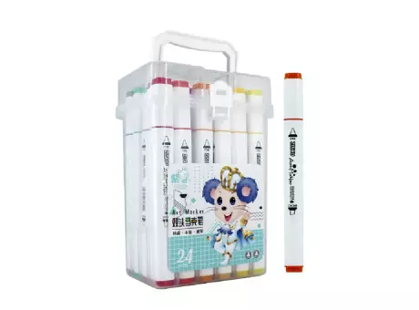 SET DE MARCADOR 24 COLORES ZS-222-24