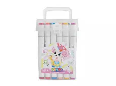 SET MARCADORES 2 PUNTAS 36 PIEZAS ZS-222-36 TIPO:36P