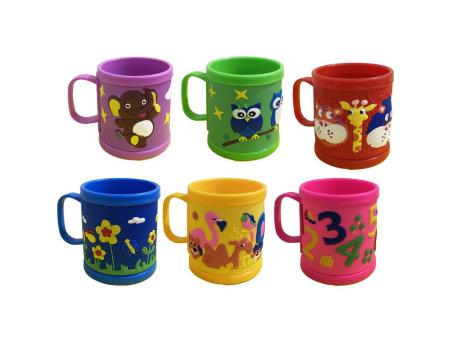 TAZA PLASTICO INFANTIL   M-306