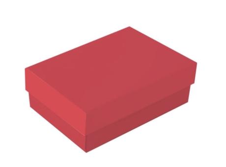 CAJA RIGIDA RET PLEGABLE GRD IMAN ROJO BRILLANTE