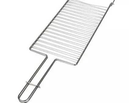 PARRILLA DOBLE 72.5X21.5X2CM MOR