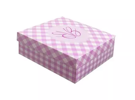 CAJA CUADRADO MD 21486 EJADREZ MUNDO ROSA EST 01