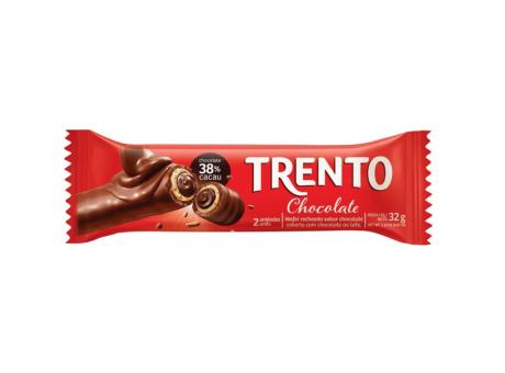 CHOCOLATE TRENTO RELLENO 32 G CHOC. 16 UND