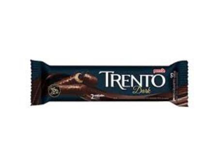 CHOCOLATE TRENTO RELLENO 32 G DARK 16 UND