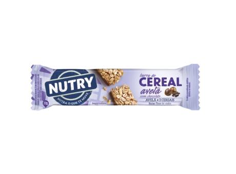 BARRA DE CEREAL NUTRY AVELA C/ CHOCOLATE 24X22GR