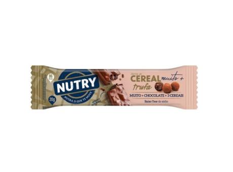 BARRA DE CEREAL NUTRY MUCHO+TRUFA 24X22GR