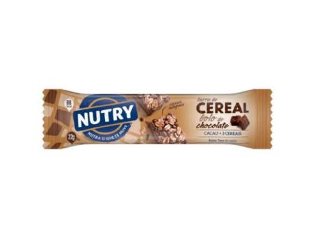 BARRA DE CEREAL NUTRY BOLO DE CHOCOLATE 24X22GR