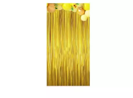 Imagen miniatura de CORTINA MDC MATTE 1*2M GOLD CM03636