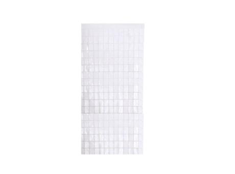 CORTINA SHIMMER METALIZADA BLANCA MDC 1*2M CM02442