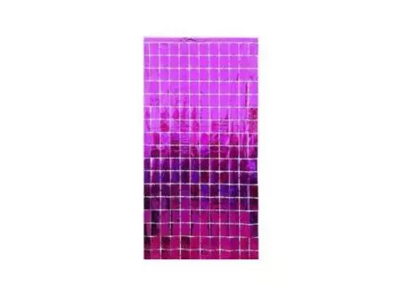 Imagen miniatura de CORTINA SHIMMER METALIZADA LILA CLARO MDC 1*2M CM02442
