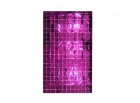 CORTINA SHIMMER METALIZADA FUCSIA MDC 1*2M CM02293