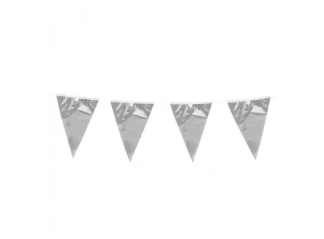 BANDERIN PLATA 20*30CM A1485 X10M
