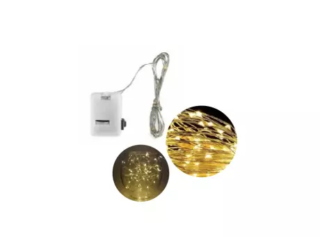 CABLE LED PEQ LUZ CALIDA 100CM A1210 X1