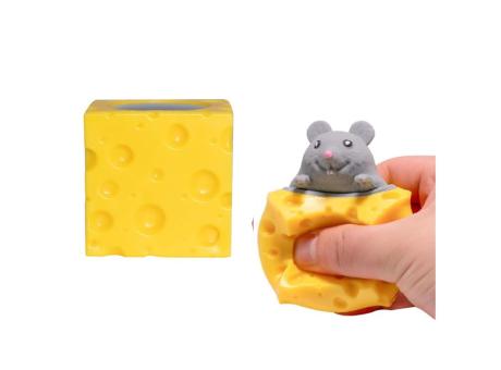 SQUISHY QUESO C/ ANIMAL A1734 X1