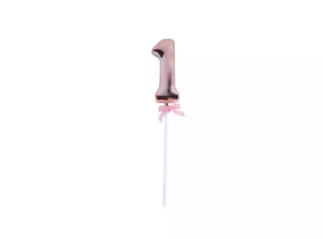 TOPPER NUMERO 1 ROSE GOLD CM02225 X1 300CX