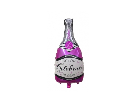 GLOBO METAL BOTELLA CHAMPAGE FPT00237 X1