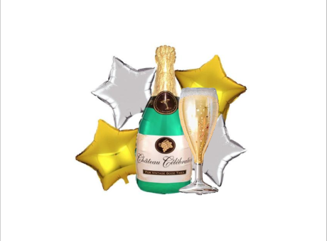 SET GLOBO CHAMPAGNE VER CM02249 X6 300CX