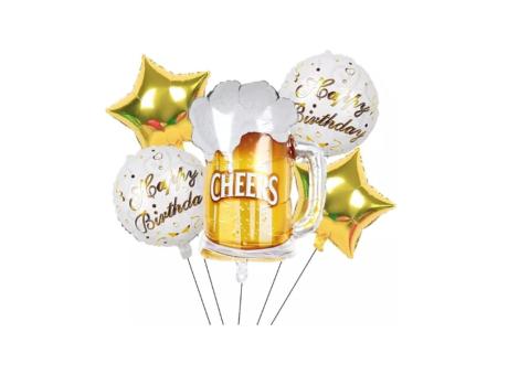 SET GLOBO CHOPP CM02165 X5