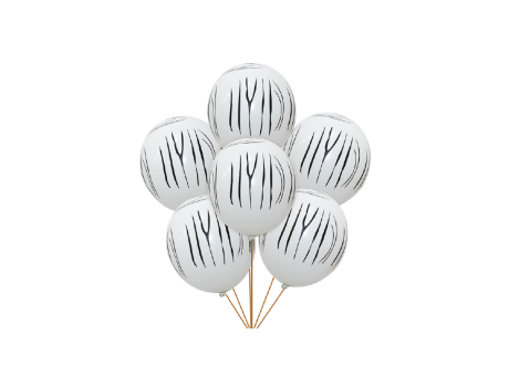 SET GLOBO MDC ZEBRA BLANCO A1374 X25