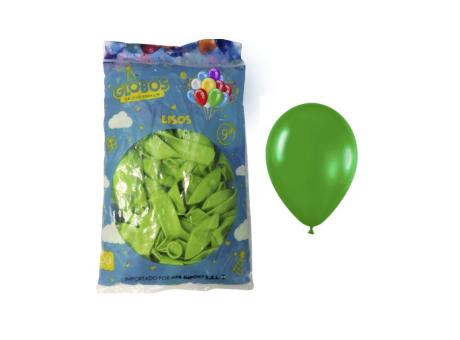 GLOBOS MDC VERDE M. 9\\" CM02457 X50 300CX