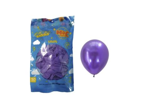 GLOBOS MDC LILA 9\\" CM02457 X50 300CX