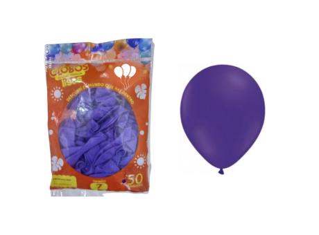 GLOBOS MDC VIOLETA 7\\" CM02460 X50 300CX