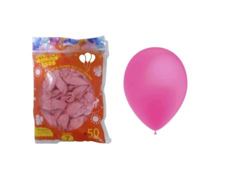 GLOBOS MDC ROSA BB 7\\" CM02460 X50 300CX