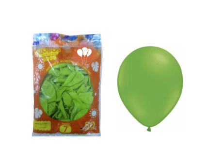 GLOBOS MDC VERDE M. 7\\" CM02460 X50 300CX