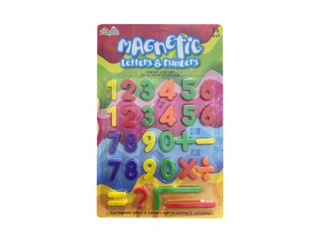 CART NUMEROS MAGNETICO 28PCS 38X26X1(MZ252899)