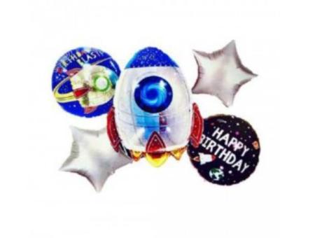 SET GLOBO ASTRONAUTA CM02166 X5