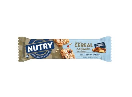 BARRA DE CEREAL NUTRY MUCHO+CASTAÑA 24X22GR