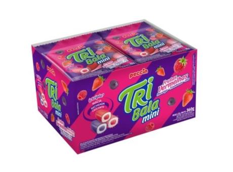 PECCIN MAST 360 GR TRUBALA MINI FRUTAS VERN 12 UND