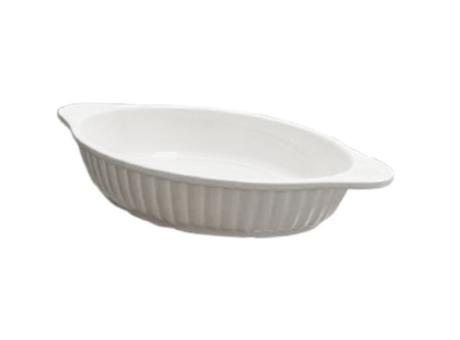 BOWL OVALADO BLANCO 30X18X5CM，320±5G 54013