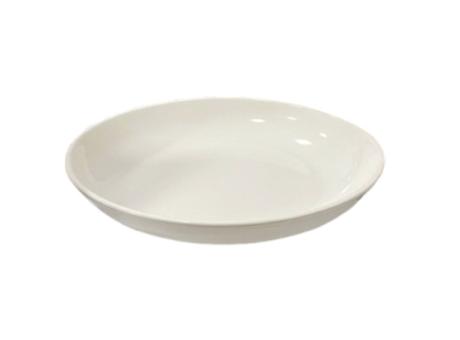 PLATO  REDONDO PLAYO <22 CM BLANCO 9\", D22.5CMH3.5CM 54360