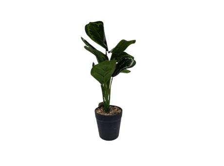 PLANTA ARTIFICIAL CON MACETA (30X25CM) VERDE