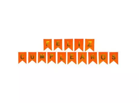 BANDERIN FC NEON NARANJA A1817