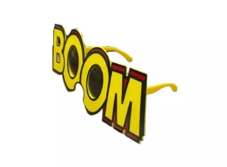 Imagen miniatura de LENTE PLASTICO BOOM AMARILLO