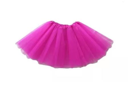 POLLERA TUTU FUCSIA