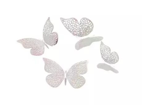 DECO MARIPOSA 3D 12P (8X5/10X6/12X7.5) BRILLOSO